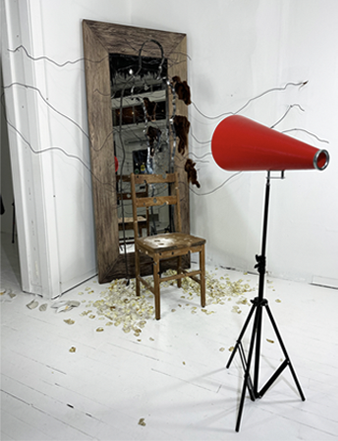 Sit Down Sad Chair: Portrait of CG